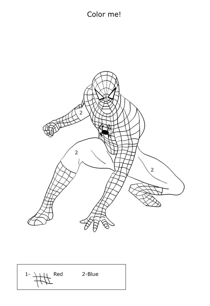 Spiderman Coloring Sheets (Pack of 15) – Coloring Books for Kidz