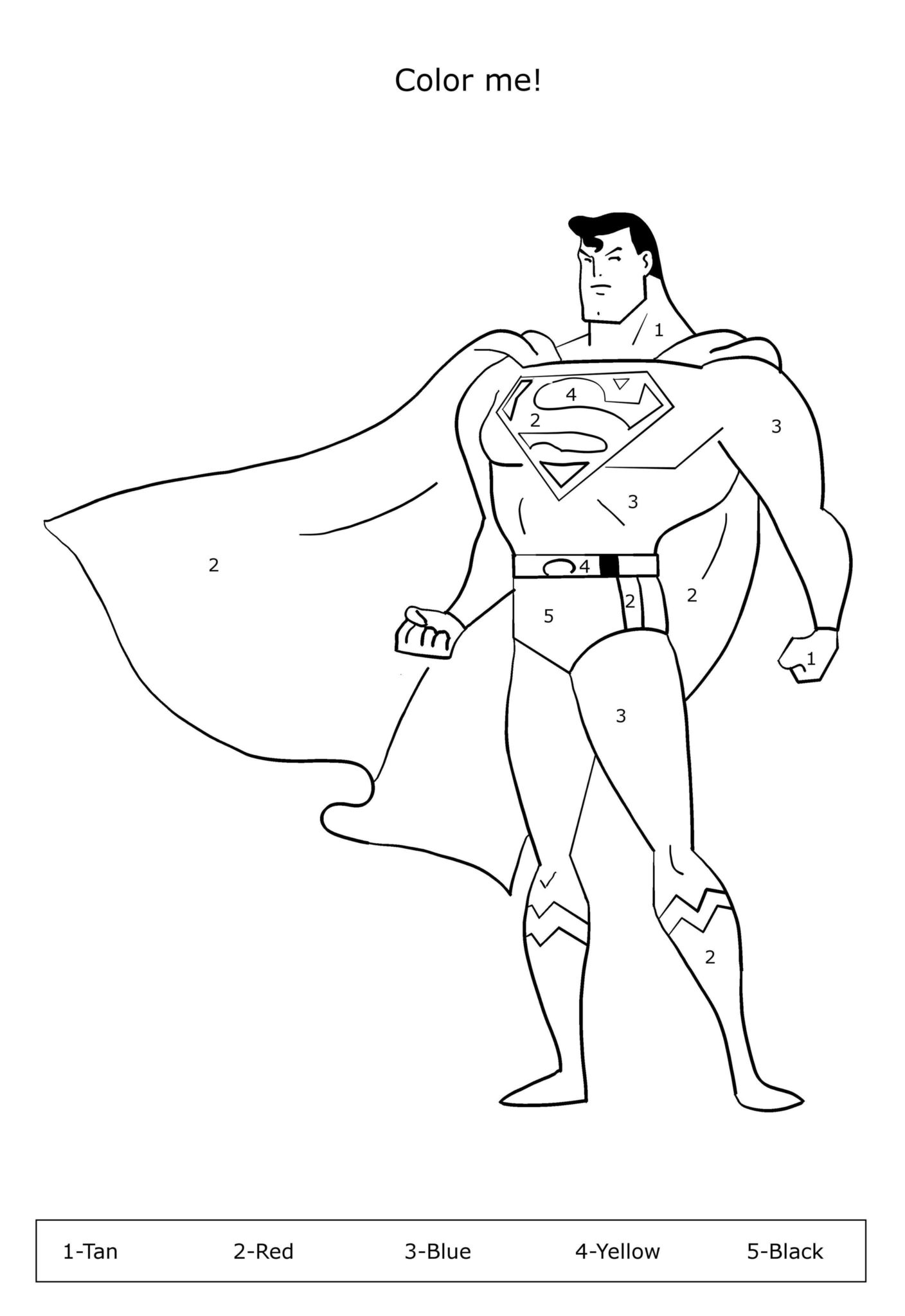 Superman Coloring Sheets (Pack of 15) Coloring Books for Kidz