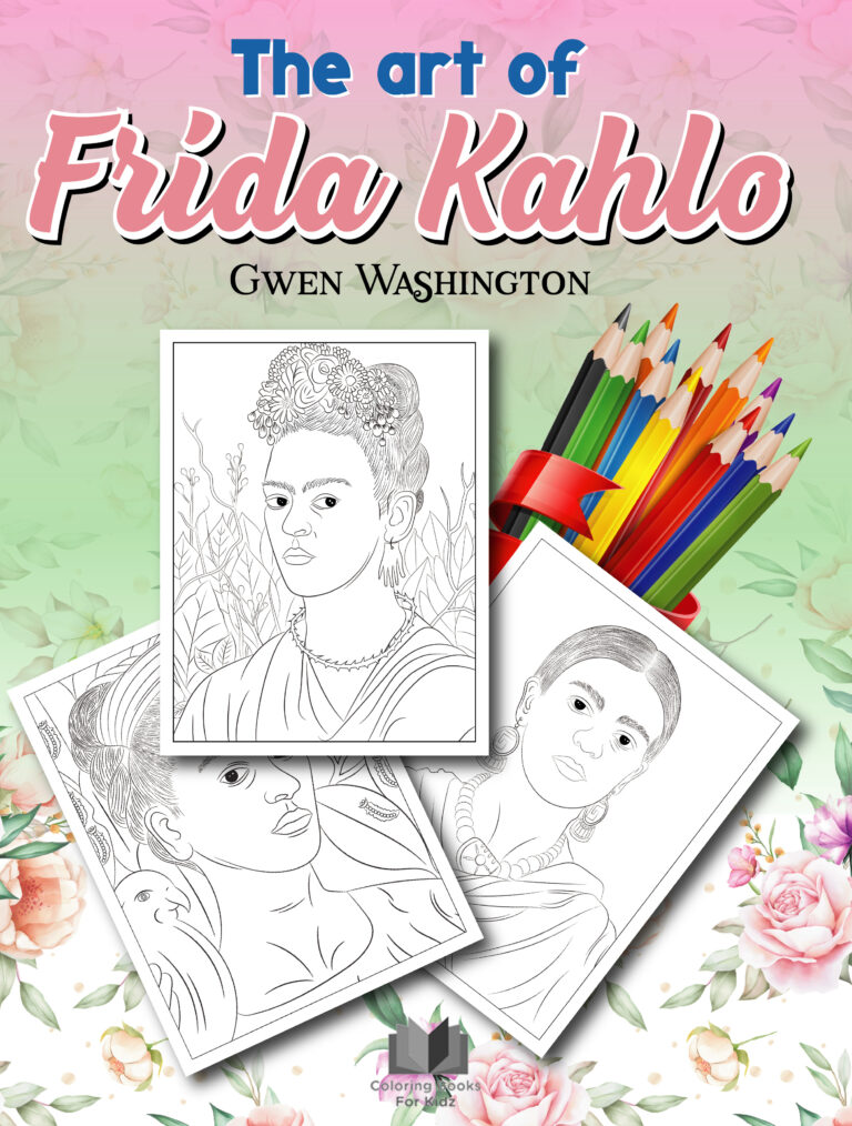 Frida Kahlo Coloring Sheets – Coloring Books for Kidz